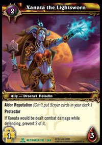 WoW World of Warcraft TCG -- Xanata, the Lightsworn