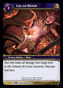 WoW World of Warcraft TCG -- Lay on Hands