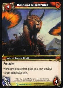 WoW World of Warcraft TCG -- Doshura Risestrider