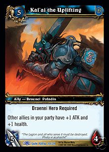 WoW World of Warcraft TCG -- Kal'ai the Uplifting