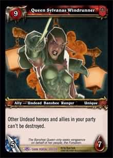 WoW World of Warcraft TCG -- Queen Sylvanas Windrunner