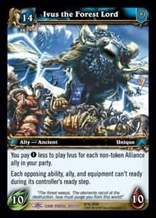 WoW World of Warcraft TCG -- Ivus the Forest Lord