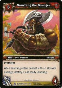 WoW World of Warcraft TCG -- Saurfang the Younger