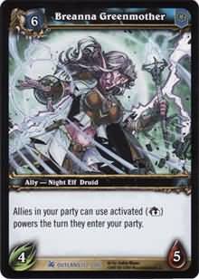 WoW World of Warcraft TCG -- Breanna Greenmother