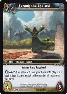 WoW World of Warcraft TCG -- Seraph the Exalted