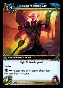 WoW World of Warcraft TCG -- Ilandre Moonspear