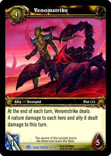 WoW World of Warcraft TCG -- Venomstrike