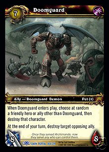 WoW World of Warcraft TCG -- Doomguard