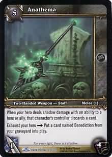 WoW World of Warcraft TCG -- Anathema
