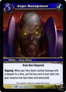 WoW World of Warcraft TCG -- Anger Management