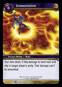 WoW World of Warcraft TCG -- Consecration
