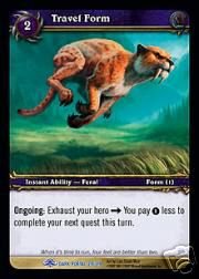 WoW World of Warcraft TCG -- Travel Form