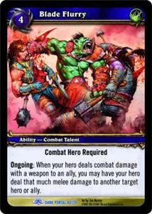 WoW World of Warcraft TCG -- Blade Flurry