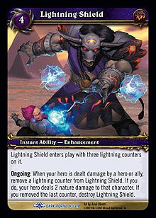 WoW World of Warcraft TCG -- Lightning Shield