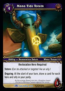 WoW World of Warcraft TCG -- Mana Tide Totem