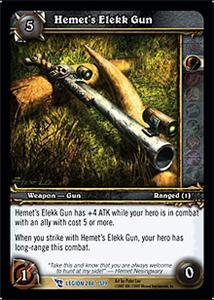 WoW World of Warcraft TCG -- Hemet's Elekk Gun