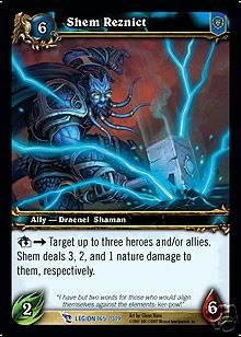 WoW World of Warcraft TCG -- Shem Reznict