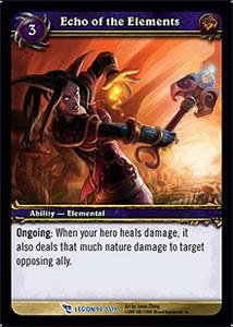 WoW World of Warcraft TCG -- Echo of the Elements