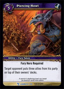 WoW World of Warcraft TCG -- Piercing Howl