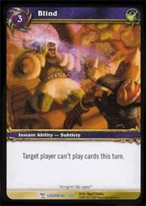 WoW World of Warcraft TCG -- Blind