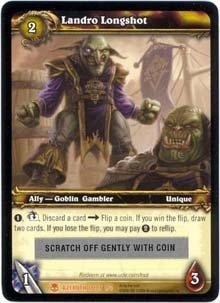 WoW World of Warcraft TCG ---- Landro Longshot -- LOOT