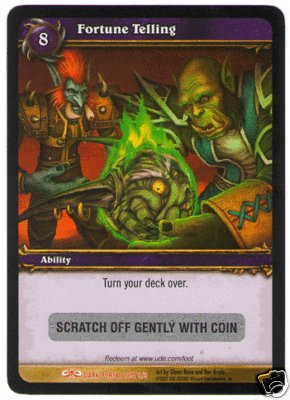 WoW World of Warcraft TCG ---- Fortune Telling -- LOOT