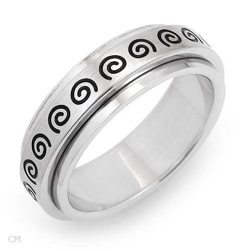 Majestic Gents Ring Made in Stainless steel. Total item weight 7.8g - Size 11