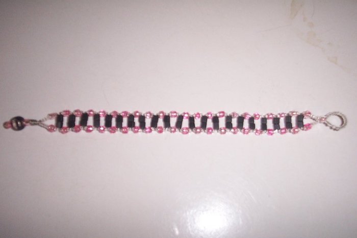 Faded Pink on a Wire