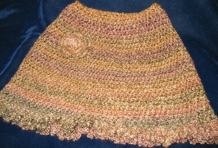 New Hand Crocheted Ladies Capelet Sm/Med (item # PL0001) Acrylic/Polyester blend, Machine wash