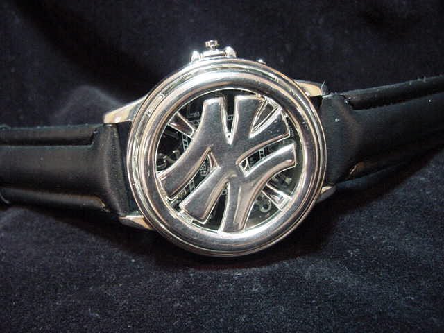 New York Iced Out Spinner Watch