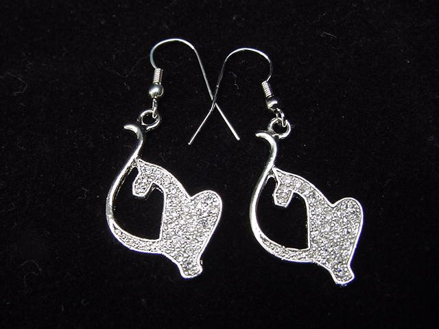 Baby Phat Logo Earrings