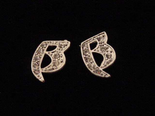 Quadruple Silver Plate Ruff Ryders Earrings