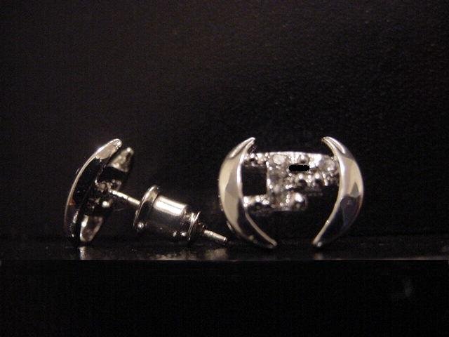 Silver Plate Phat Farm Earrings