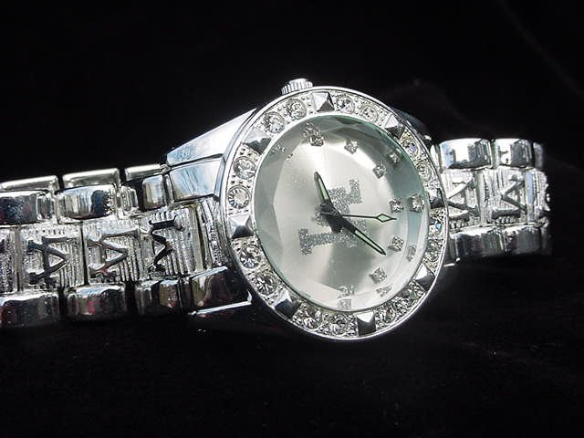 Paved LA - silver background Watch