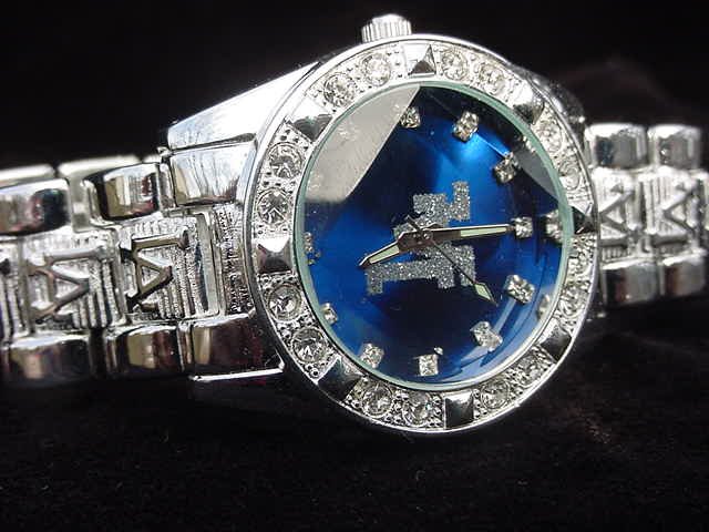 Paved LA - blue background Watch