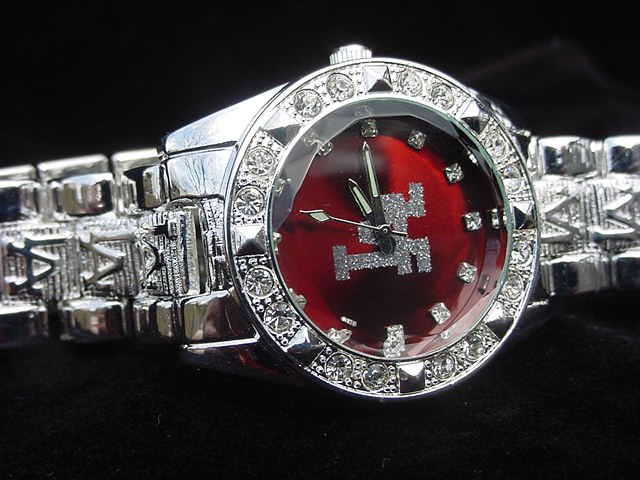 Paved LA - red background Watch