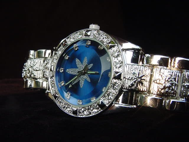 Paved Marijuana - blue background Watch