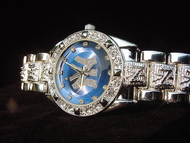 Paved NEW YORK - blue background Watch