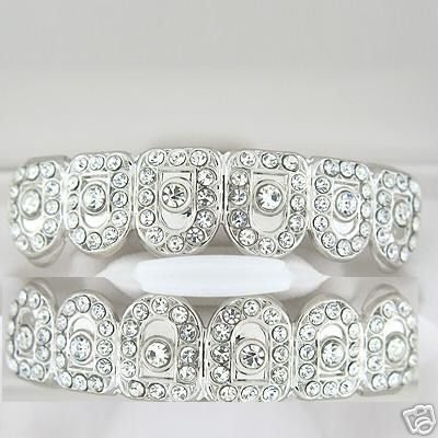 Crown-Style Top and Bottom Grillz