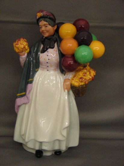 Royal Doulton HN1843 Biddy Pennyfarthing Lady Figurine