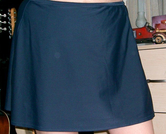 CLEARANCE ANNE COLE Womens Sexy Navy Swim Coverup Size Sz Large