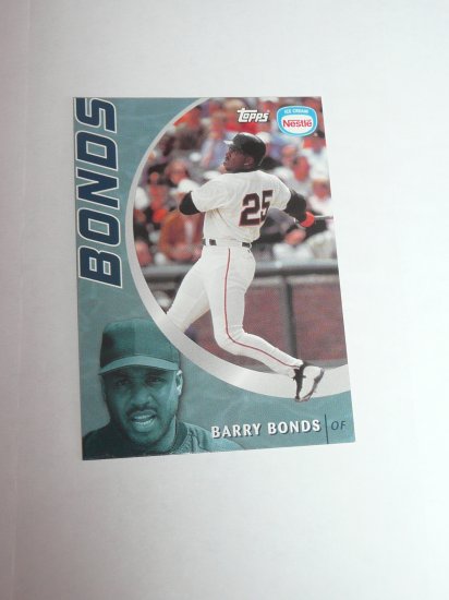 Barry Bonds Baseball Card