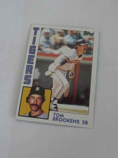 Tom Brookens Baseball Card