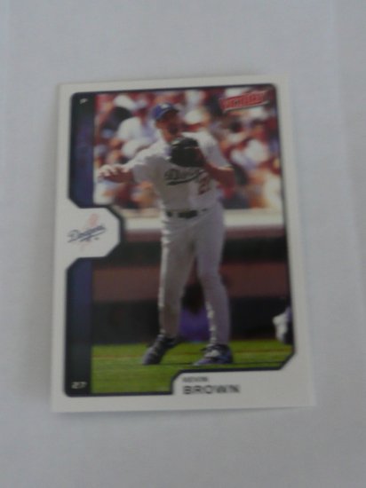 Kevin Brown Baseball Card