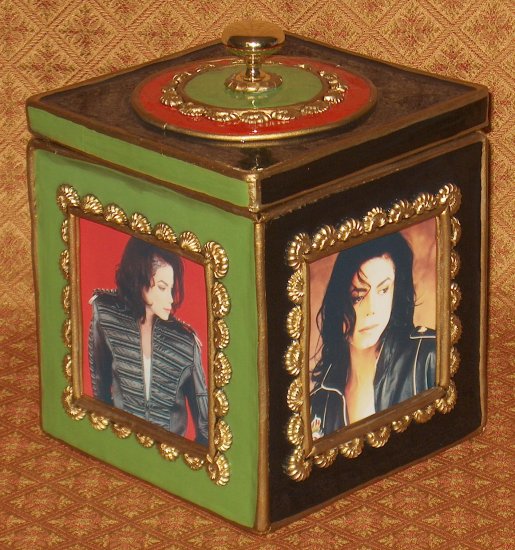 MICHAEL JACKSON Custom-Designed Bookshelf CD Storage Box