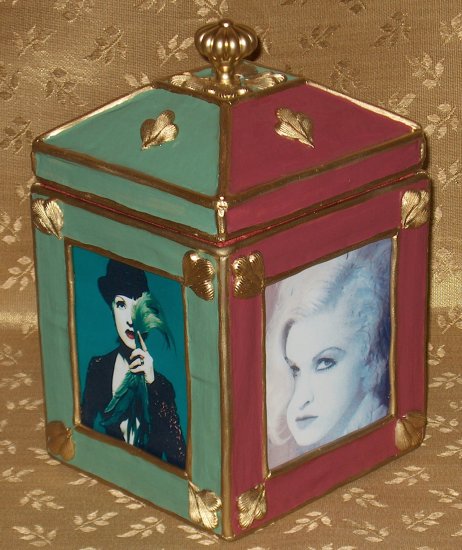 CYNDI LAUPER Custom-Designed Bookshelf CD Storage Box #2