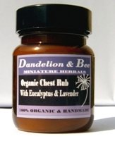 Organic chest rub with eucalyptus and lavender