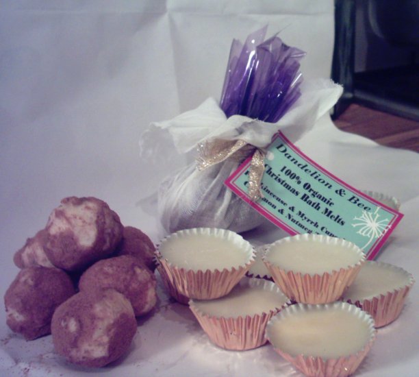 Organic Christmas Bath Melts