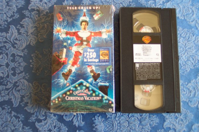 Chevy Chase National Lampoon's Christmas Vacation Comedy Vhs Tape Video