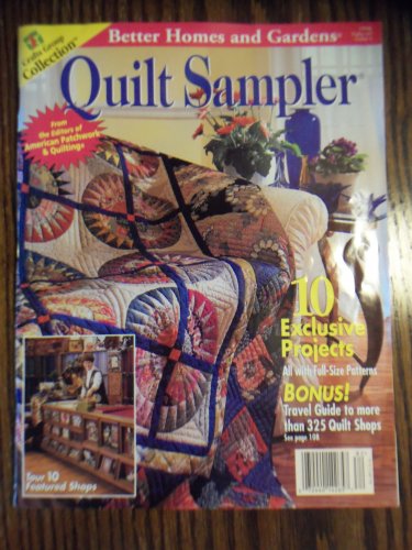 Better Homes & Gardens Quilt Sampler 1998 Back Issue loc14